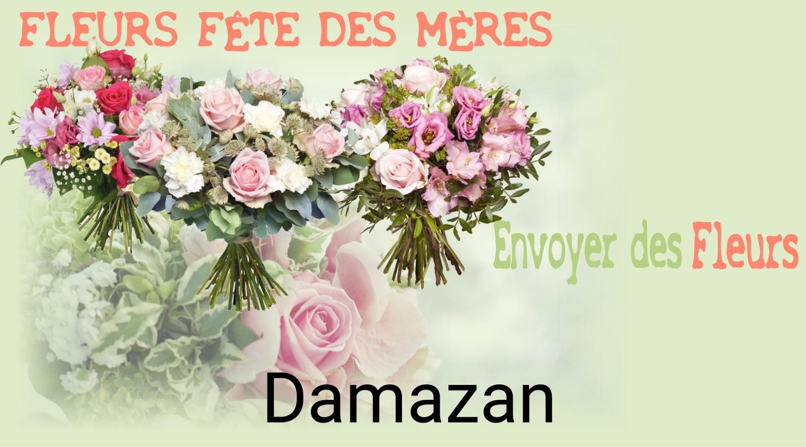 Bouquet de Fête des Mères livré à Damazan